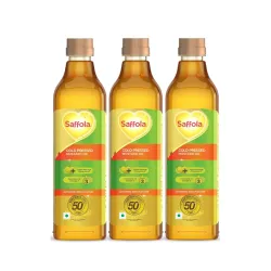 Saffola Cold Pressed Mustard Oil 1L Po3