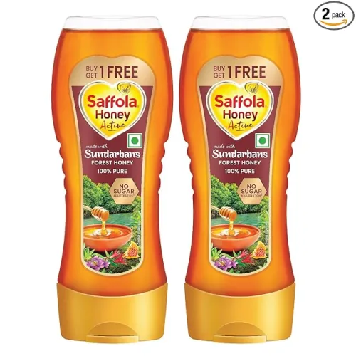 Image of Saffola Honey Active, 2 x 350g