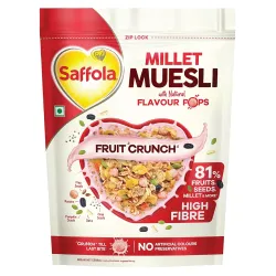 Saffola Millet Muesli with Crunchy Flavour Pops 