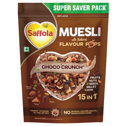 Image of Saffola Muesli Choco Crunch 700 gm