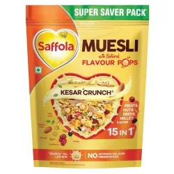 Saffola Muesli Kesar Crunch with Flavour Pops 700 gm