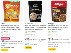 LOOT | Saffola Muesli @ UP TO 78% OFF