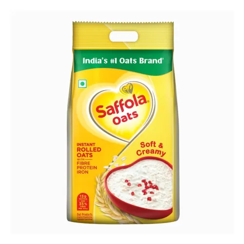 Image of Saffola Oats | 2kg | Instant Rolled |Soft & Creamy |Power of Protein, Iron & Fibre | Nutritious grain