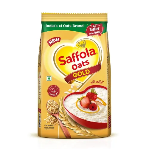 Image of Saffola Oats Gold, Rolled Oats with Jowar Millet 1500g 