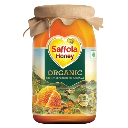 Image of Saffola Wild Forest Organic Honey, 500g