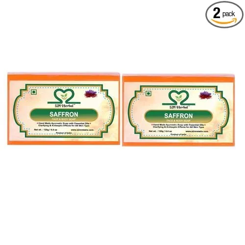 Image of Saffron Glycerine Soap (2 x 125 g)