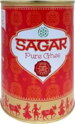 SAGAR Pure Ghee Ghee Tin (1 L)