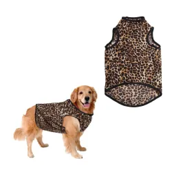 Sage Square Crazy Printed Dog T-Shirt