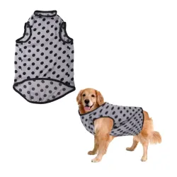 Sage Square Funky Soft Material Dog T-Shirt | Cool/Funky Print Pet | Soft Light Weight | 