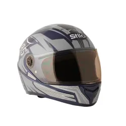 Sage Square ISI Certified ABS Clear Visor, High Standard Safety, Enhanced Design, Extra Comfort, Enhanced Design Proud 4