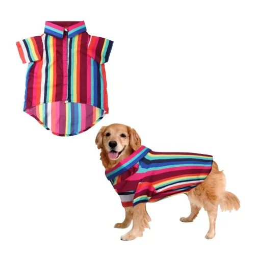 Image of Sage Square Funky Soft Material Dog Shirt 