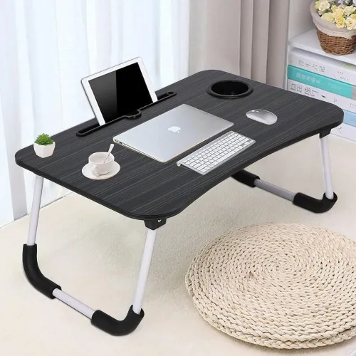 Image of SAHJANAND ETHNICS Study Table (Black)