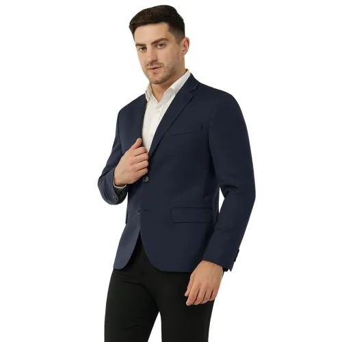 Image of SaintX Men's Slim Fit Formal Business Blazer