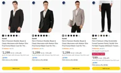 SaintX Saints MenS Blazer upto 72% Discount
