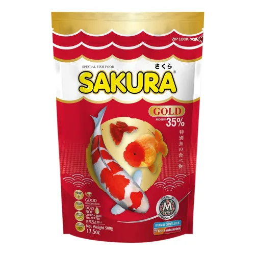 Image of Sakura Gold Super Premium Fish Food 