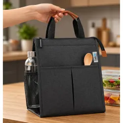 SaleOn Insulated Lunch Bag for Women & Men | Waterproof Soft Cooler Tote