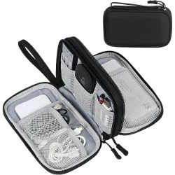 SaleOn 8.3x5 Inch Tech Pouch Organizer Travel Gadget Bag 1-Year Warranty