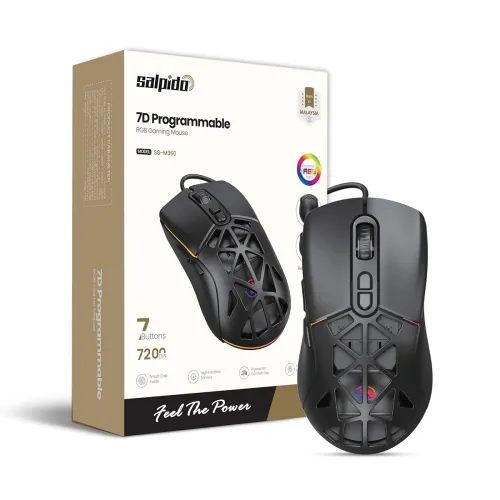 Image of Salpido Wired RGB Gaming Mouse (7200 DPI)