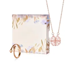 SALTY Anti Tarnish Fancy Clover Gift Box