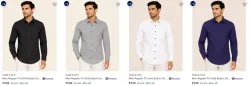 SAM & ROY mens shirt at minimum 83% Discount