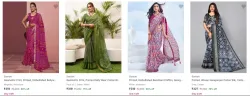 Samah Womens Sarees upto 89% Discount