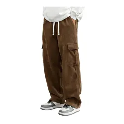 Samfor Mens Casual Loose Fit Cargo Joggers