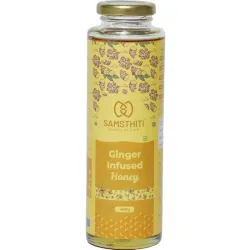 SAMSTHITI Ginger Infused Honey Organic 480gram