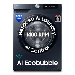 Samsung 12Kg Front Load AI Steam Washing Machine (WW12DG6B24ASTL)