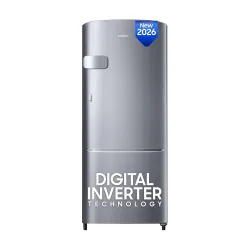 Samsung 183 L, 3 Star, Digital Inverter, Direct-Cool Single Door Refrigerator 