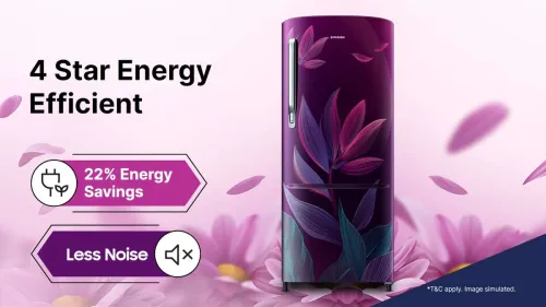 Image of Samsung 183 L Direct Cool Single Door 4 Star Refrigerator 