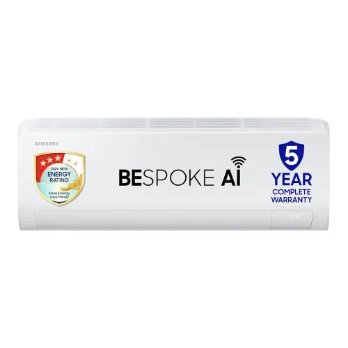 Image of Samsung 1 Ton 3 Star Bespoke AI Inverter Smart Split AC (2026 Model, WiFi, Energy Saving, Voice Control, Powerful Coolin