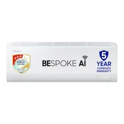 Samsung 1 Ton 3 Star Bespoke AI Inverter Smart Split AC (2026 Model, WiFi, Energy Saving, Voice Control, Powerful Coolin