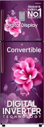 Samsung 236L 2 Star Double Door Convertible Fridge – Camellia Purple