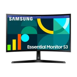 Samsung 24inch Curved Monitor | 1800R Curved Screen | 100Hz | 4ms | SRGB 95% | Ports-HDMI, D-Sub, Headphone | Game Mode 