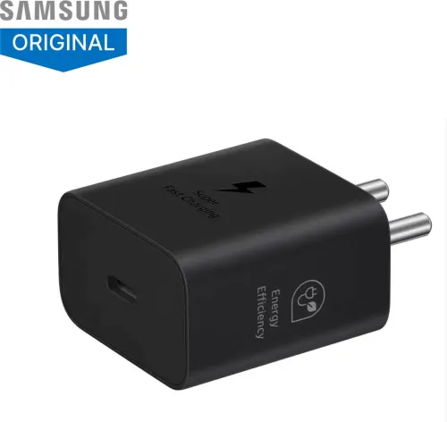 Image of Samsung 25 W GaN 3 A Wall Charger for Mobile