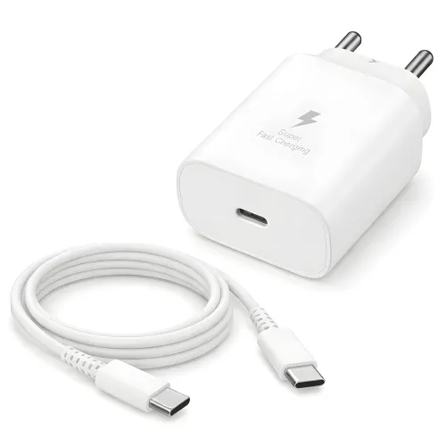 Image of Samsung 25W PD 3.0 Type C Fast Charging Adapter 