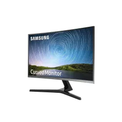 Samsung 27-Inch(68.5cm) FHD, 1800R Curved 1,920 X 1,080 LED Monitor, VA Panel, Slim Design, AMD Freesync, Flicker Free, HDMI, Audio Port (LC27R500FHWXXL, Dark Blue Gray)