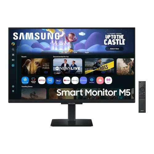 Image of Samsung 27 Inch M5 FHD Smart Monitor with TV Experience