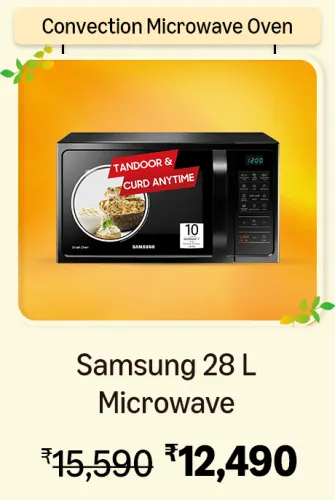 Image of Samsung 28L Microwave Oven @ ₹12490 on Big Billion Day Sale