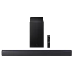 Samsung 300 W 2.1 ch Soundbar with Dolby Audio | DTS Virtual:X | Bass Boost | 3D surround sound | HDMI ARC | Optical In 