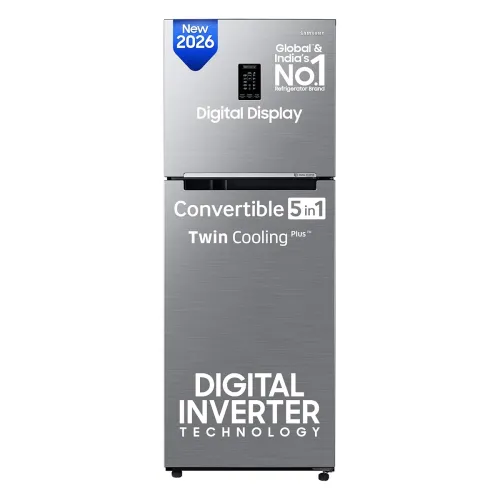 Image of Samsung 301 L Digital Inverter with Display Frost Free Double Door Refrigerator
