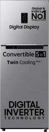 Image of SAMSUNG 301 L Frost Free Double Door 3 Star Convertible Refrigerator 