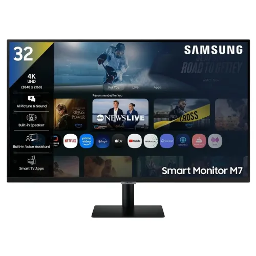 Image of Samsung 32" (80 cm) 4K M7 Vision AI Smart Monitor|UHD 3840 x 2160|Smart TV