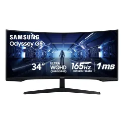 Samsung 34 Odyssey G5 Ultra-Wide Gaming Monitor