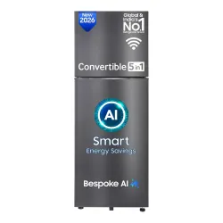 Samsung 419L 3-Star Double Door Refrigerator