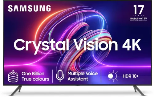 Image of Samsung 43 inch Crystal Vision 4K UHD Smart LED TV (UA43CUE70AKLXL)