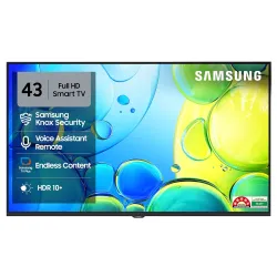 Samsung 43 inch (108cm) FHD Smart LED 2026 TV | HDR10+ | 150+ Channels | Voice Assistance Remote 