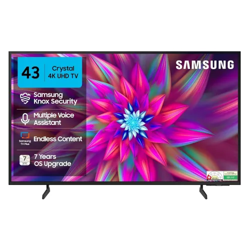 Image of Samsung (43 inches) Crystal 4K Vista Pro Ultra HD Smart LED TV 