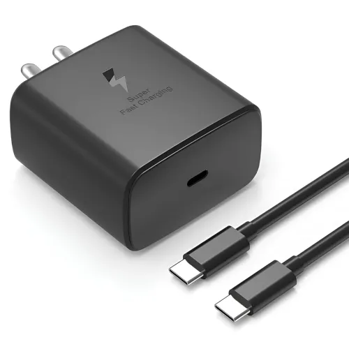 Image of Samsung 45W Fast Charger Adapter & Cable
