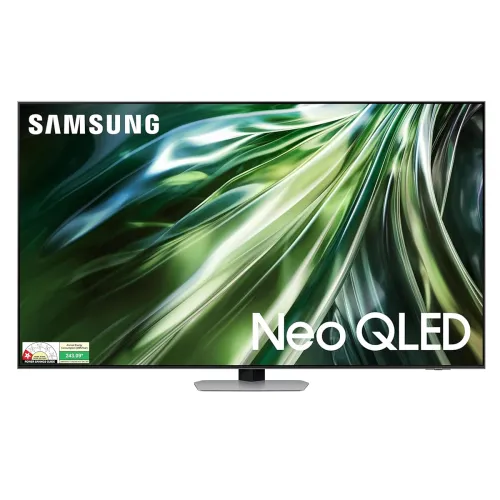 Image of Samsung 138 cm (55 inches) 4K Ultra HD Mini LED AI Smart Neo-QLED TV QA55QN90DAULXL (Carbon Silver)